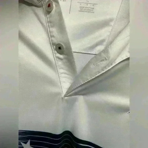 Men’s Vikings Team Antigua Patriotic Golf Polo size large‎ - Picture 5 of 6